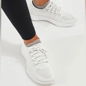 Allbirds Womens Tree Dasher White Running Shoes Size 8